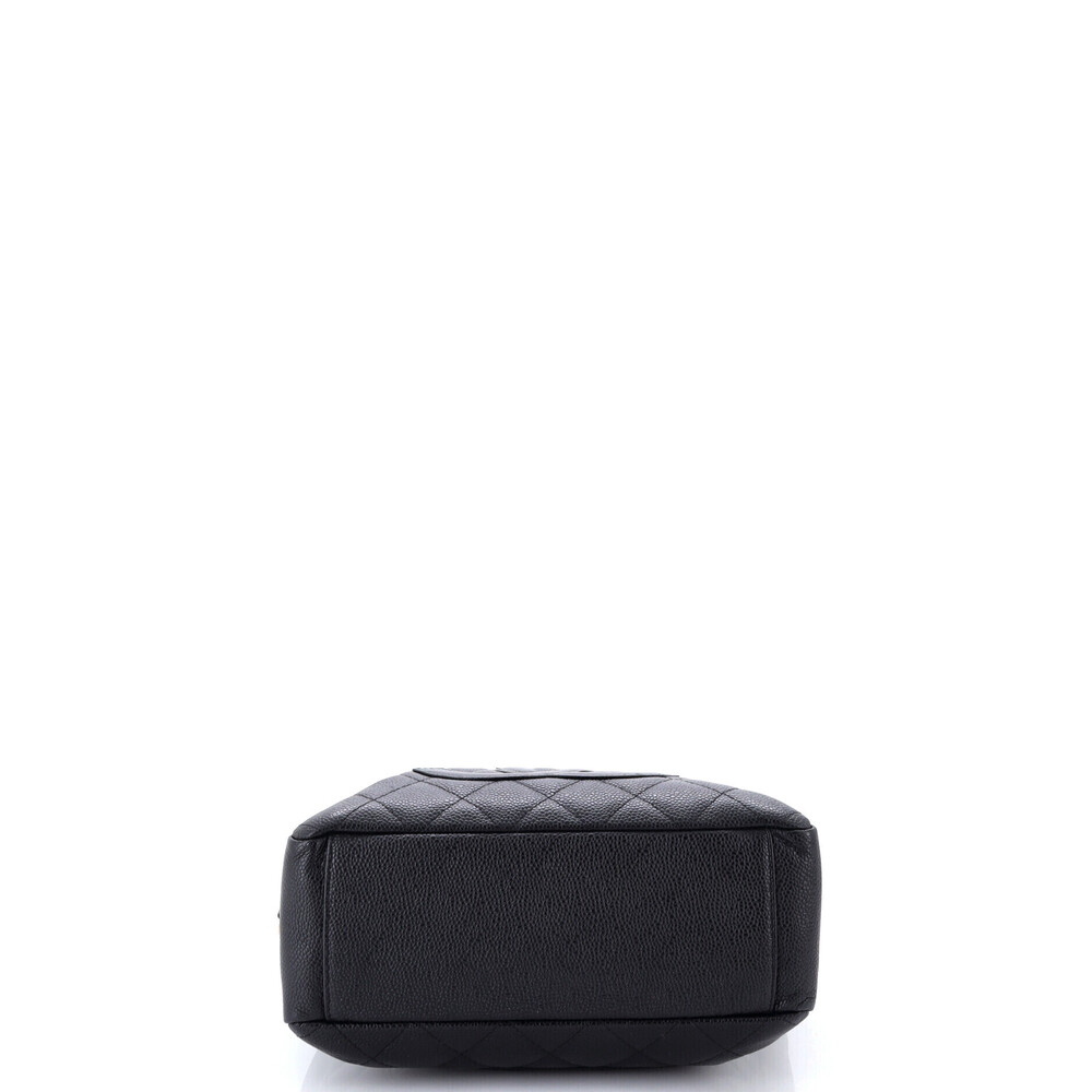 Chanel Petite Shopping Tote Quilted Caviar - Picture 4 of 5